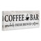 Stupell Industries Coffee Bar Cafe Rustic Sign Canvas Wall Art